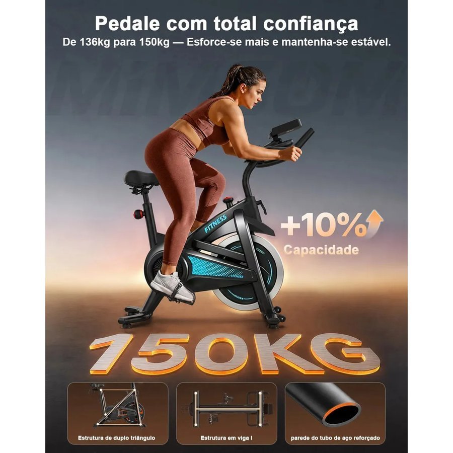 Mimsom DNP6S com mensagem de capacidade de 150 kg