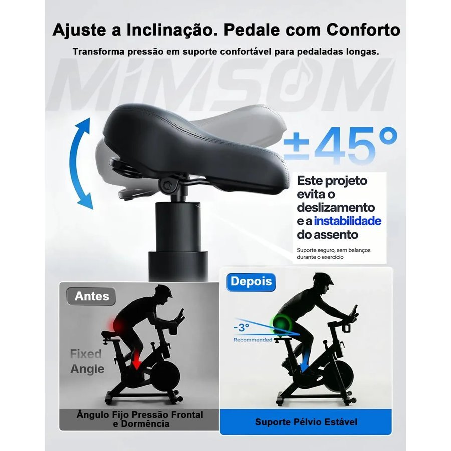 Mimsom DNP6S com ajuste de inclinação do banco