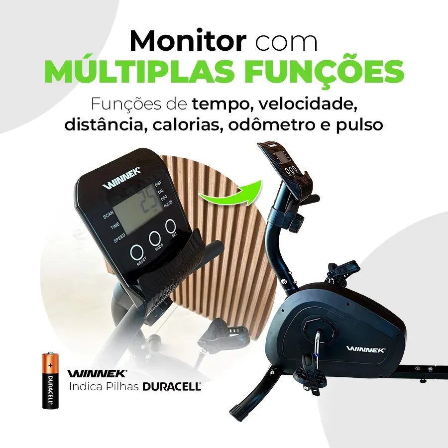 Monitor digital da Winnek com várias funções