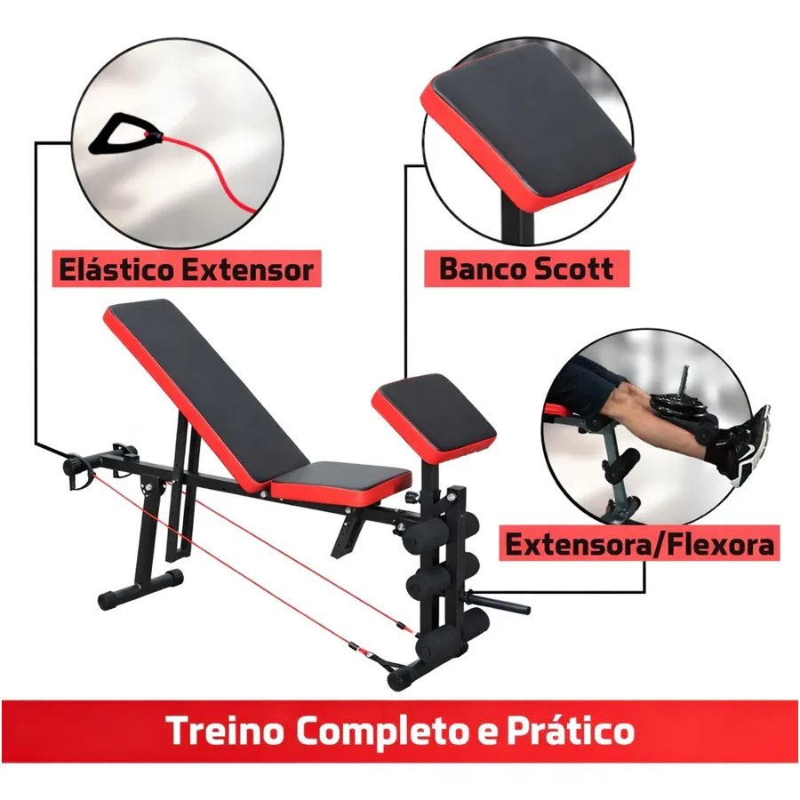 Infográfico com os acessórios do banco Livevo