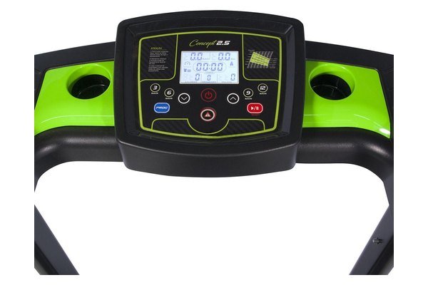 Esteira Dream Fitness Concept 2.5 — painel de controle