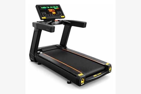 Esteira de academia Ahead Pro Absolute Inverter preta com painel