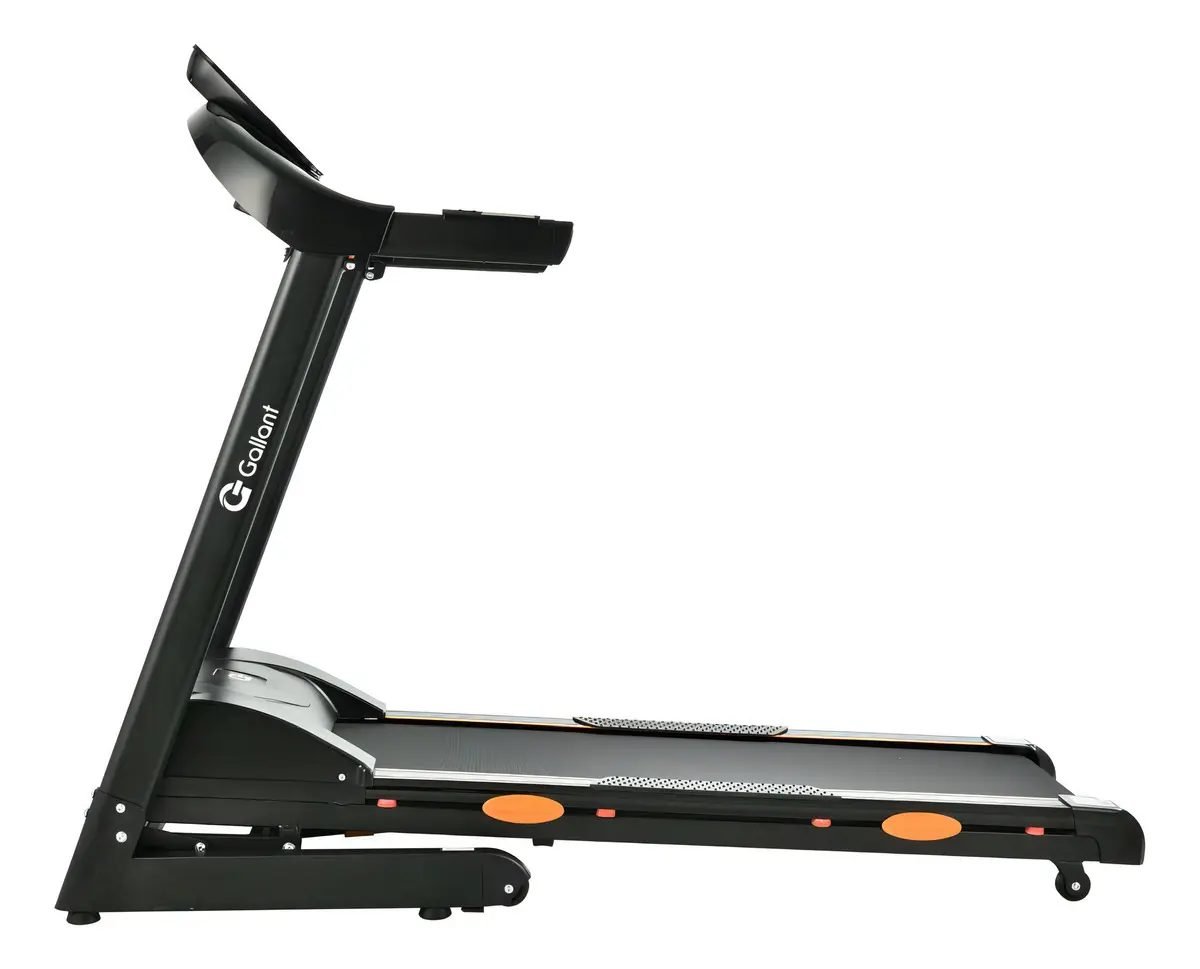 Esteira Gallant Elite Pro 3.0hp — vista lateral, uma das esteiras mais bem avaliadas