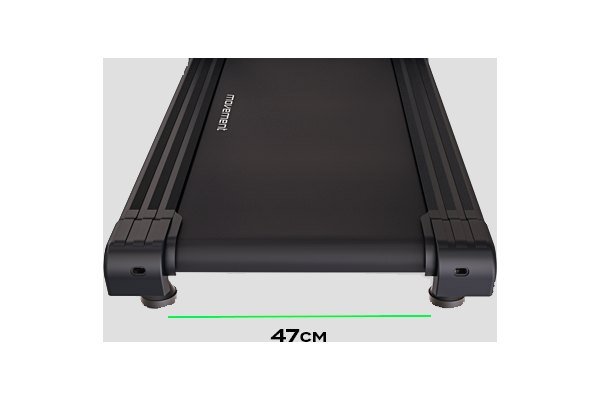 Esteira Movement LX160 G4 &mdash; detalhe da estrutura